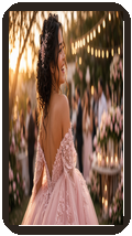Peek: quinceañera garden still